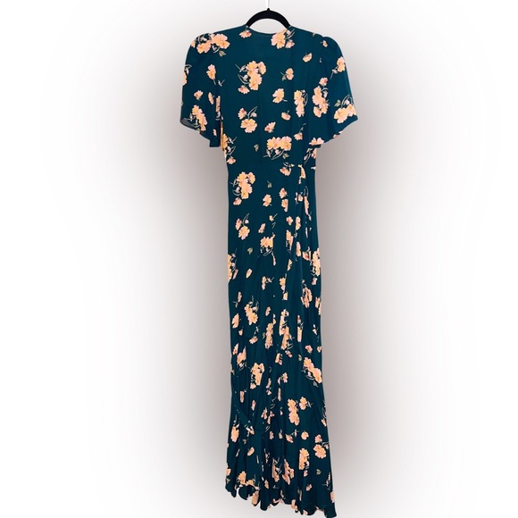 Privacy Please Plaza Kimono Dress in Sequoia Green SMALL - Picture 3 of 7